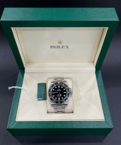 Đồng hồ nam Rolex Submariner Replica cao cấp Mặt đen 41mm