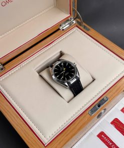 Đồng Hồ Omega Seamaster Aqua Terra Replica cao cấp Mặt đen 41,5mm