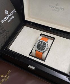 Đồng hồ nam Patek Philippe Aquanaut 5167 Replica cao cấp Mặt đen 40mm