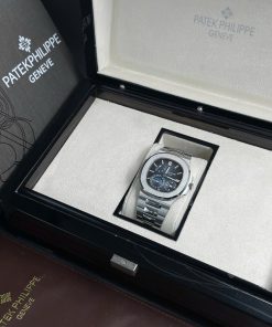 Đồng hồ nam Patek Philippe Nautilus 5712 Replica cao cấp Mặt xanh 40mm