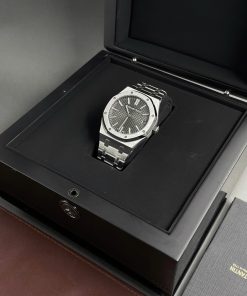 Đồng hồ nam Audemars Piguet Royal Oak 15400 Replica cao cấp Mặt xám 41mm