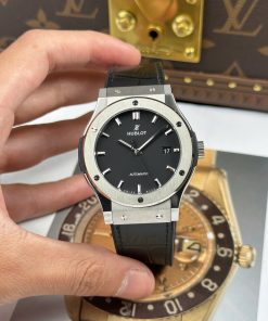 Đồng hồ nam Hublot Classic Fushion Replica cao cấp Mặt đen 42/38mm
