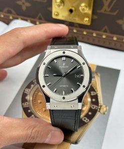 Đồng hồ nam Hublot Classic Fushion Replica cao cấp Mặt xám 42/38mm