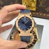 Đồng hồ nam Hublot Classic Fushion Replica cao cấp Mặt xanh Niềng vàng 42/38mm