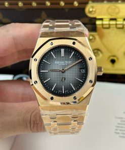 Đồng hồ nam Audemars Piguet Royal Oak Replica cao cấp Mặt xám 41mm