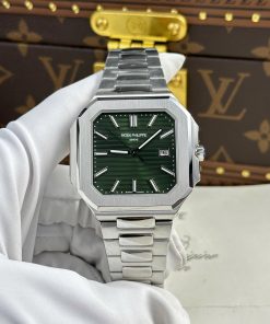 Đồng hồ Patek Philippe Cubitus 5821 Replica cao cấp Mặt xanh green 45mm
