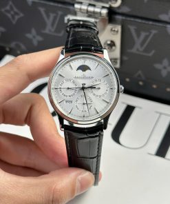 Đồng hồ Jaeger LeCoultre Master Ultra Thin Perpetual Replica cao cấp Mặt trắng 39mm