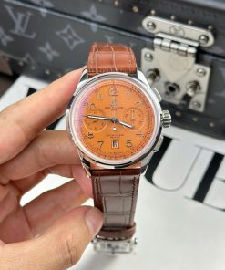 Đồng Hồ Breitling Premier Chronograph Replica Mặt cam 42mm