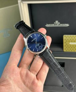 Đồng hồ Jaeger-LeCoultre Master Ultra Thin Moonphase Replica cao cấp Mặt xanh 39mm