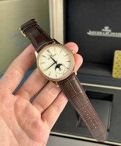 Đồng hồ Jaeger-LeCoultre Master Ultra Thin Moonphase Replica cao cấp 39mm