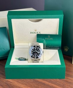 Đồng hồ nam Rolex Sea-Dweller Replica cao cấp Mặt đen 43mm