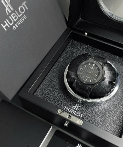 Đồng hồ nam Hublot Classic Fushion carbon Replica cao cấp Black 45mm