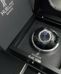 Đồng hồ nam Hublot Classic Fushion Replica cao cấp Mặt xanh 42/38mm