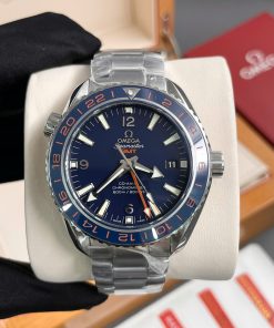 Đồng hồ nam Omega Seamaster Planet Ocean Replica cao cấp Mặt đen 42mm